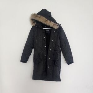 Madewell Belmont Parka in Black Size XXS